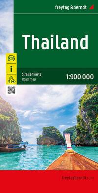 Cover: 9783707922615 | Thailand, Autokarte 1:900.000, freytag &amp; berndt | Freytag &amp; Berndt