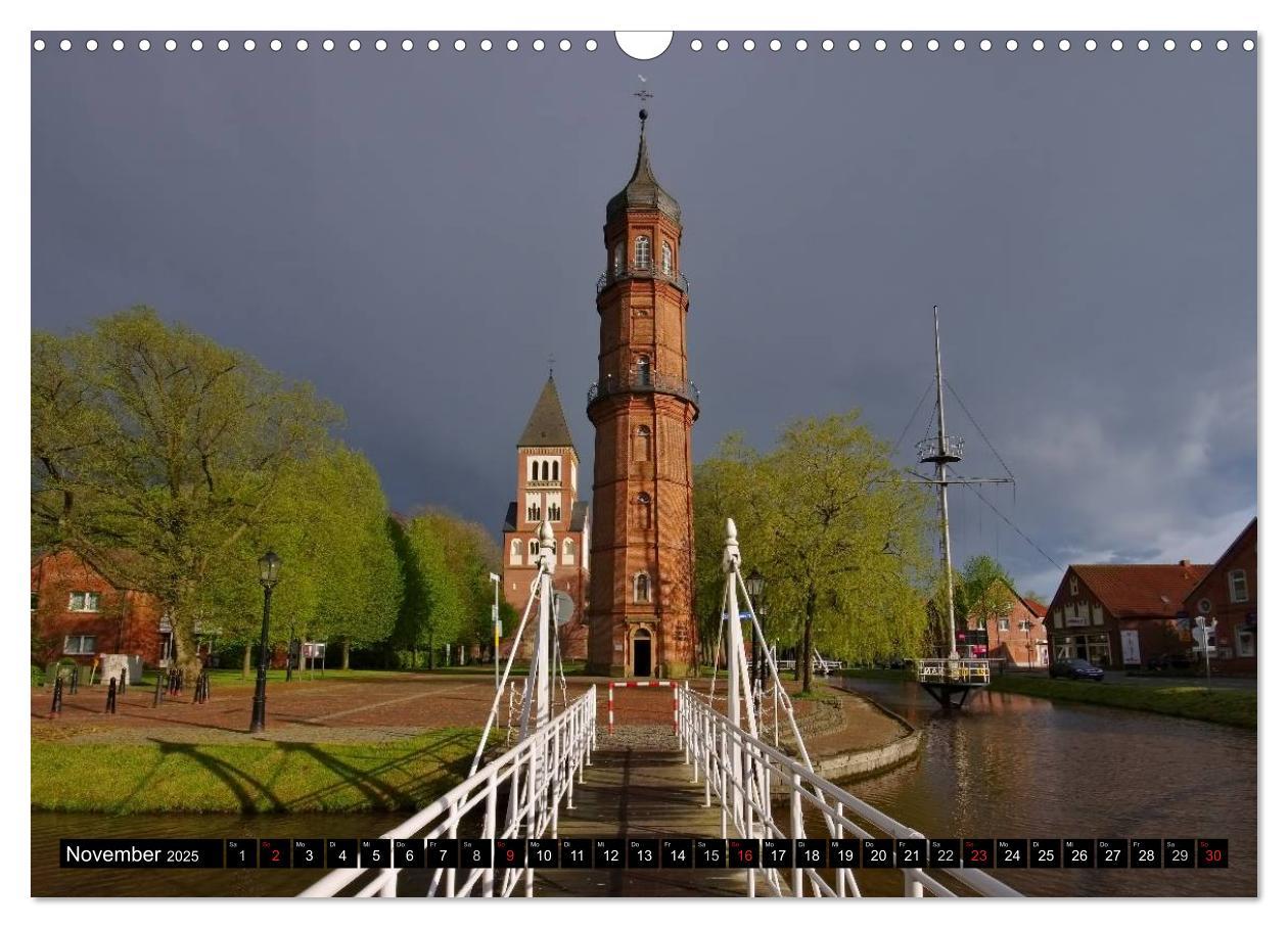 Bild: 9783435499915 | Papenburg und das Rheiderland (Wandkalender 2025 DIN A3 quer),...