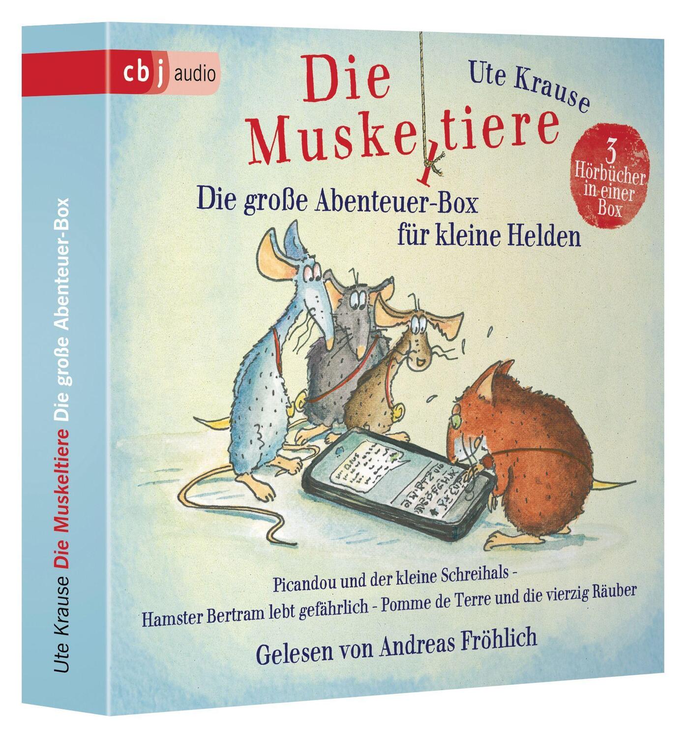Cover: 9783837158717 | Die Muskeltiere - Die große Abenteuer-Box für kleine Helden | Krause