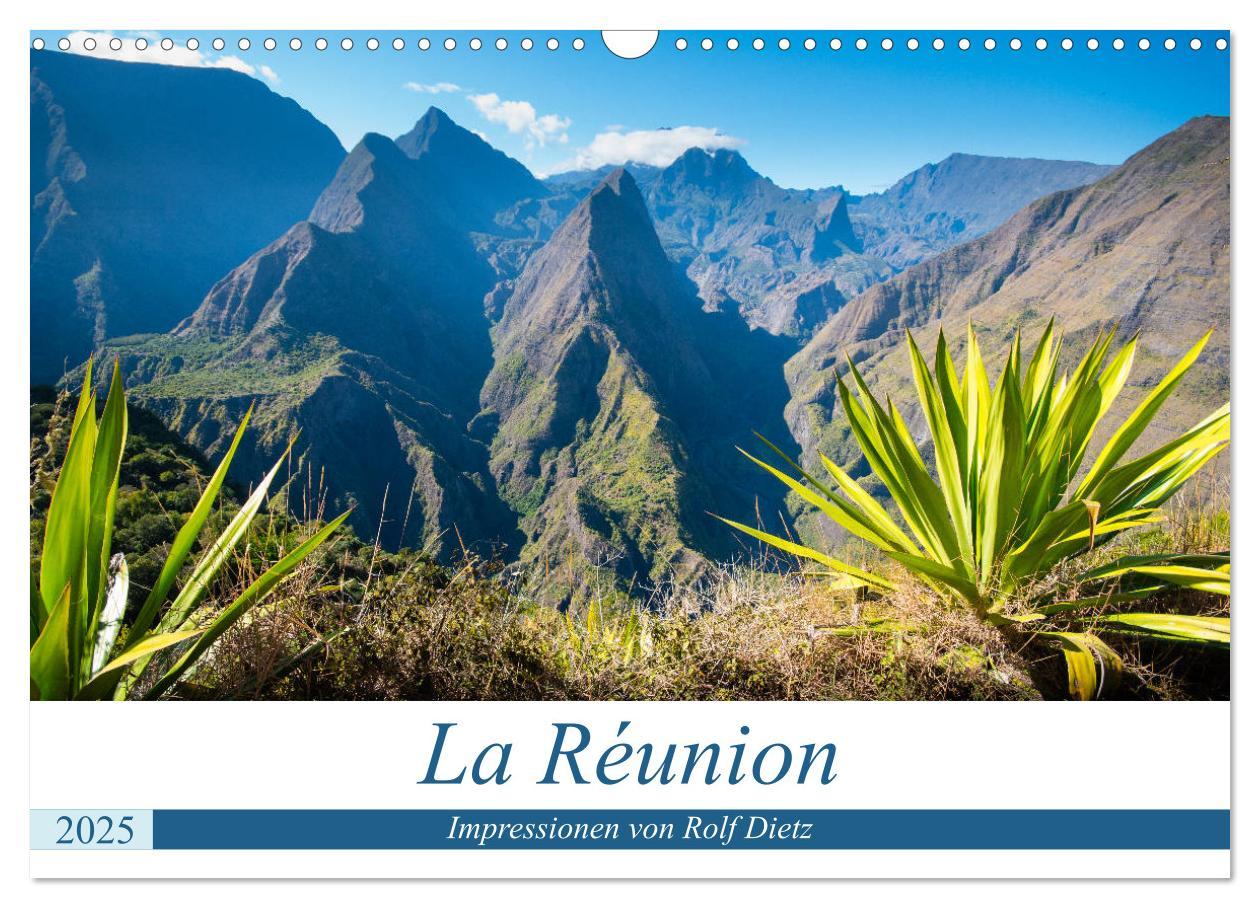 Cover: 9783435184309 | La Réunion - Impressionen von Rolf Dietz (Wandkalender 2025 DIN A3...