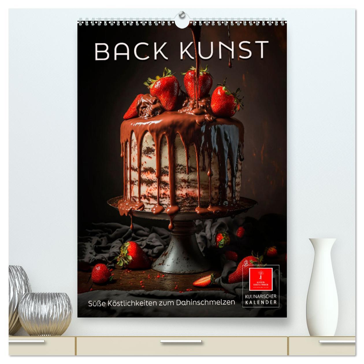 Cover: 9783435885930 | Back Kunst - Süße Köstlichkeiten zum Dahinschmelzen (hochwertiger...