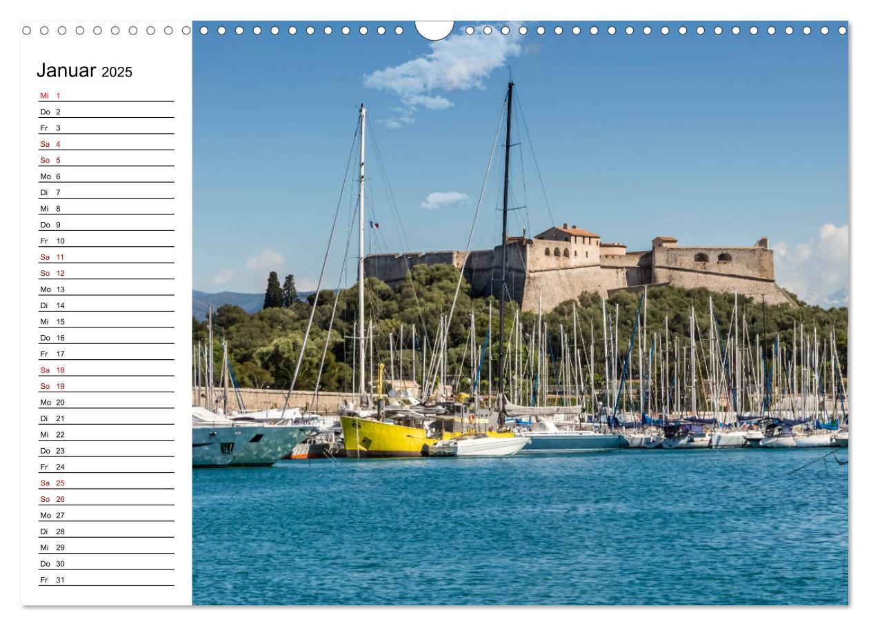 Bild: 9783435454204 | ANTIBES Idyllische Impressionen (Wandkalender 2025 DIN A3 quer),...