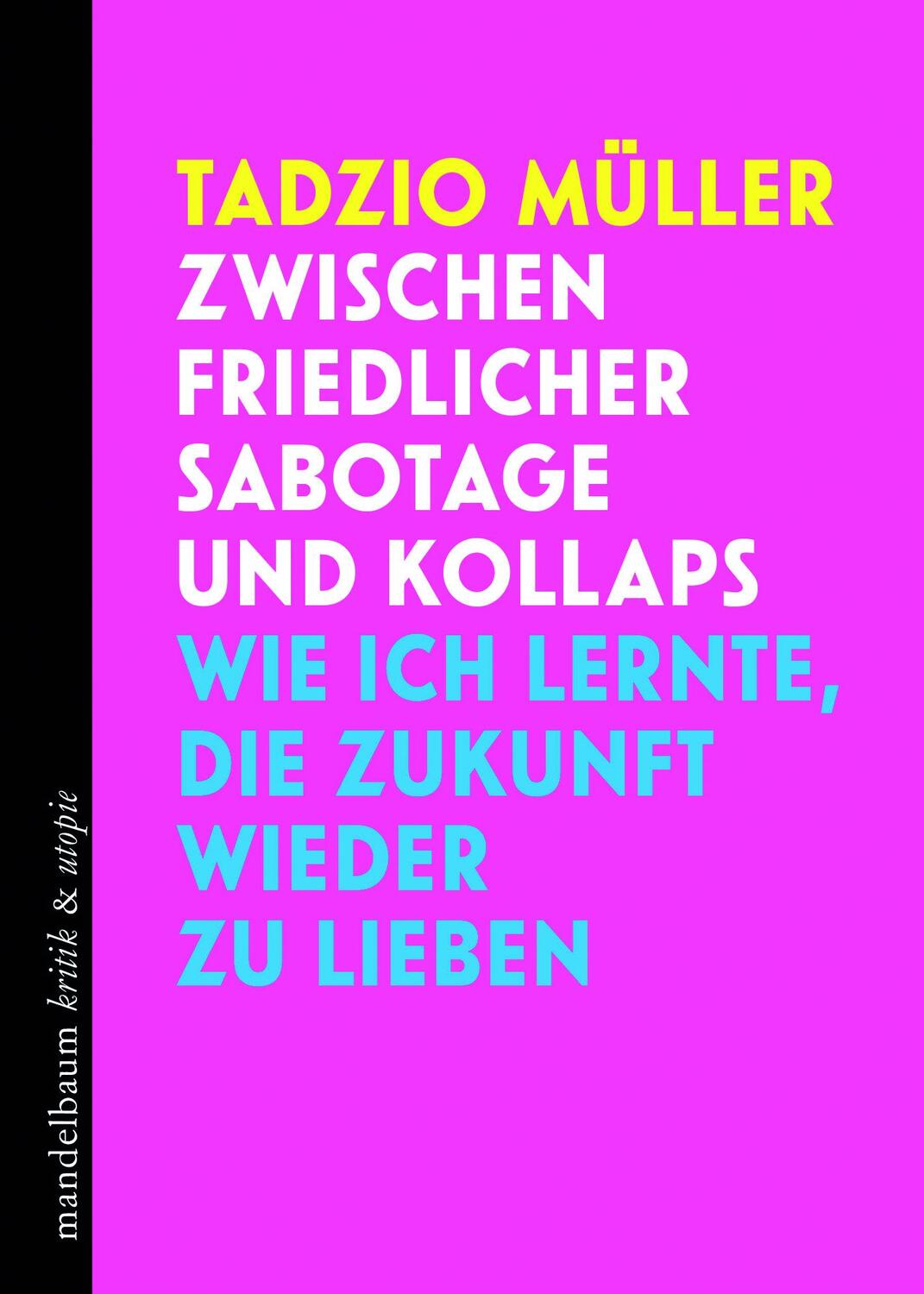 Cover: 9783991365129 | Zwischen friedlicher Sabotage und Kollaps | Tadzio Müller | Buch