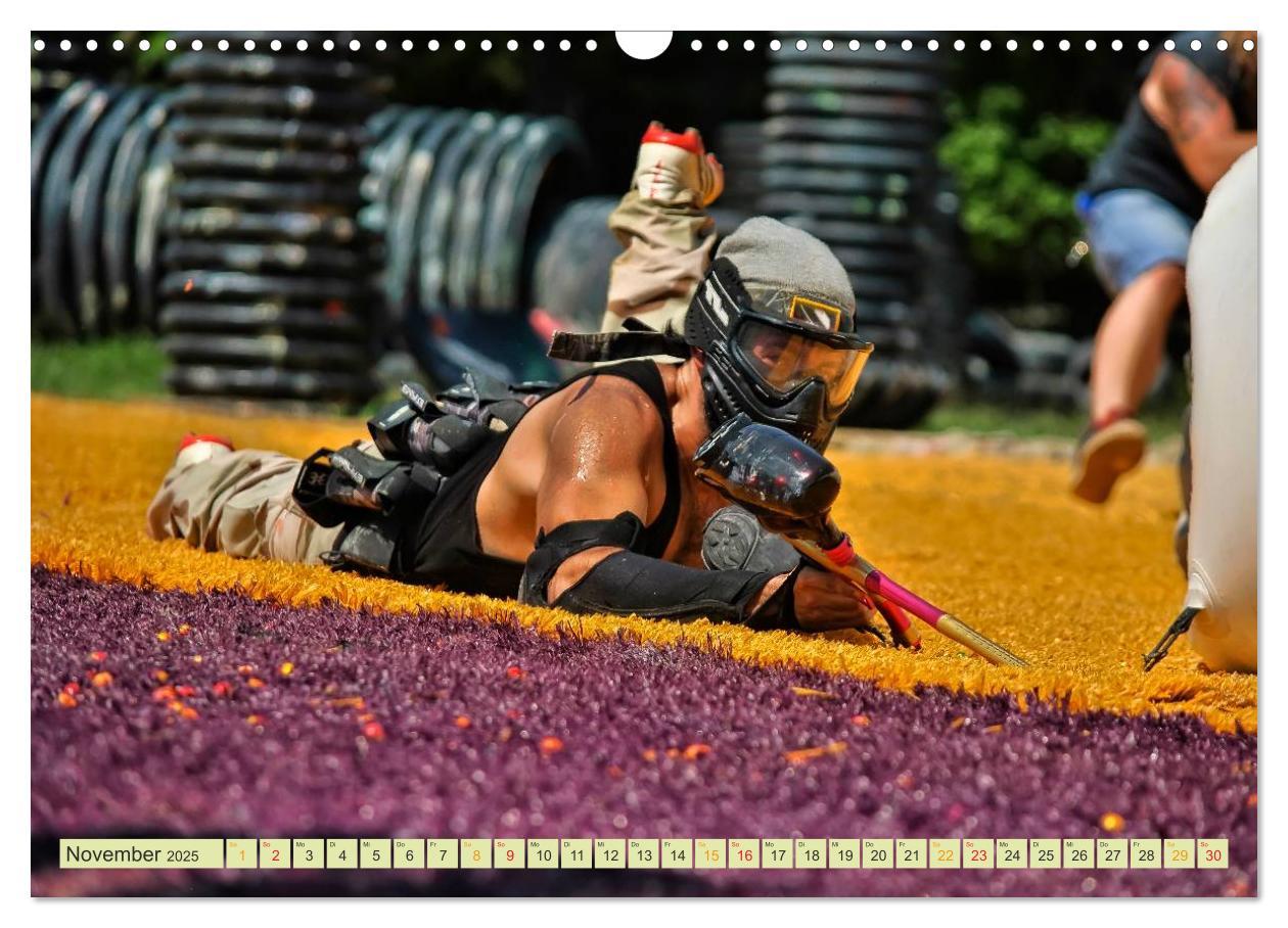 Bild: 9783435471553 | Paintball - so cool (Wandkalender 2025 DIN A3 quer), CALVENDO...