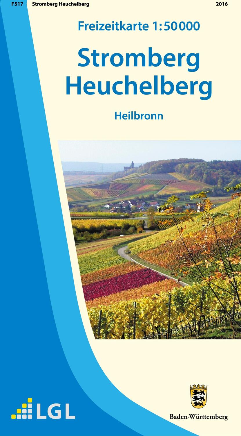 Cover: 9783863983932 | Freizeitkarte Stromberg Heuchelberg / Heilbronn 1 : 50 000 | Deutsch