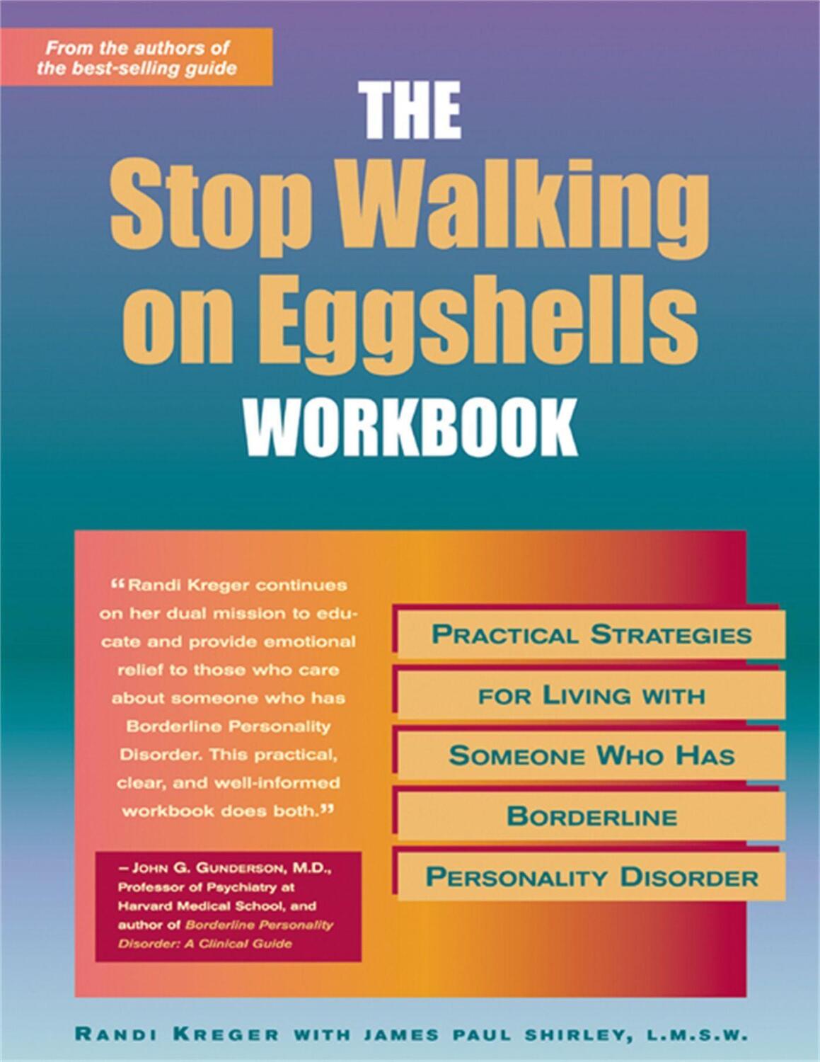 Cover: 9781572242760 | Stop Walking On Eggshells Workbook | James Paul Shirley (u. a.) | Buch