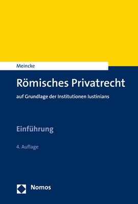Cover: 9783848776566 | Römisches Privatrecht | auf Grundlage der Institutionen Iustinians