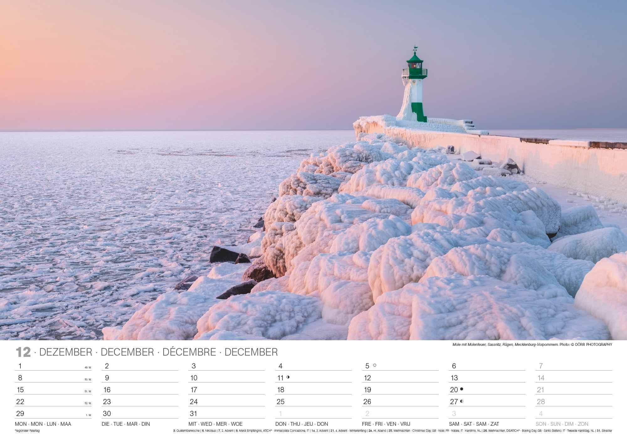 Bild: 4002725994264 | Malerische Ostseeküste 2025 - Wand-Kalender - 42x29,7 - Meer | Neumann