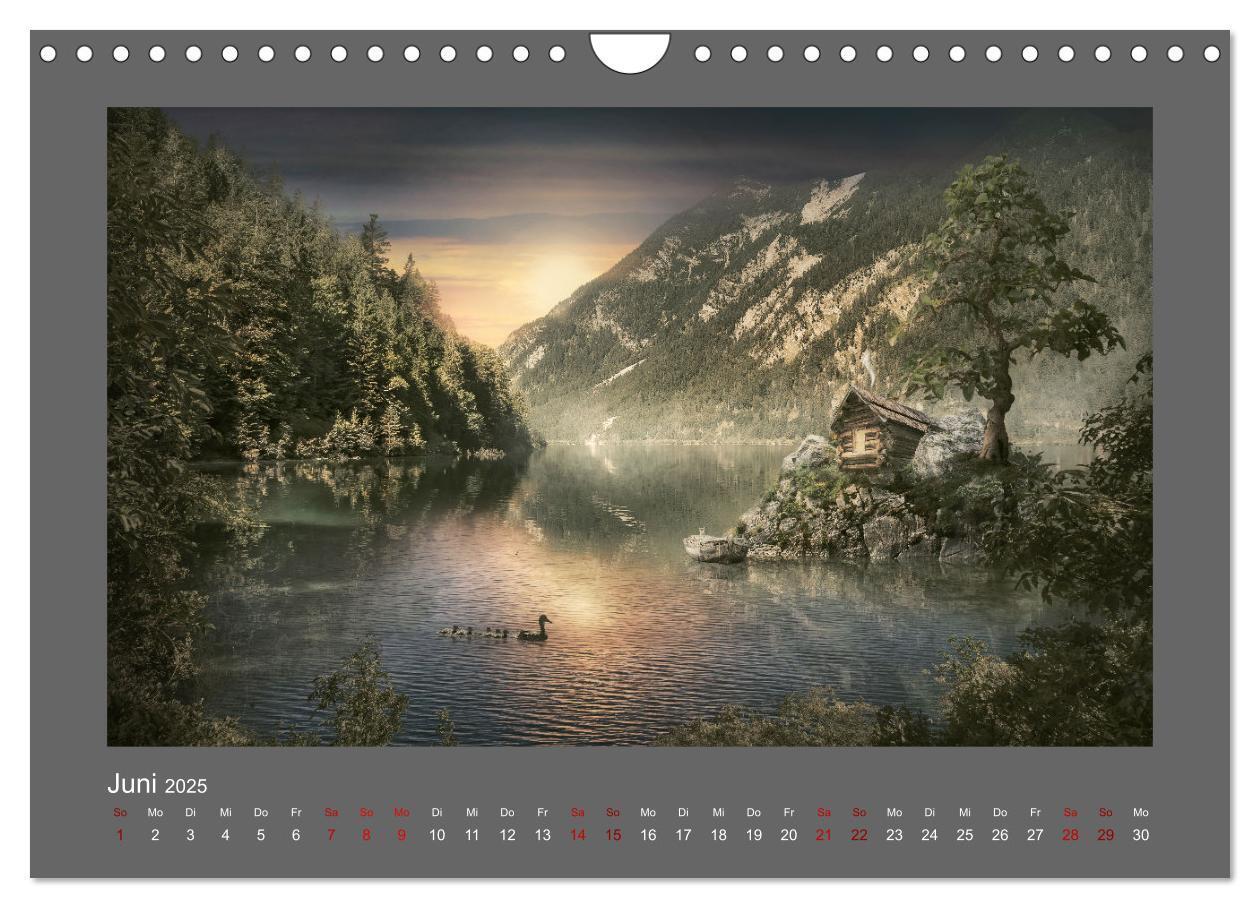 Bild: 9783383988608 | Vom Zauber der Einsamkeit (Wandkalender 2025 DIN A4 quer), CALVENDO...