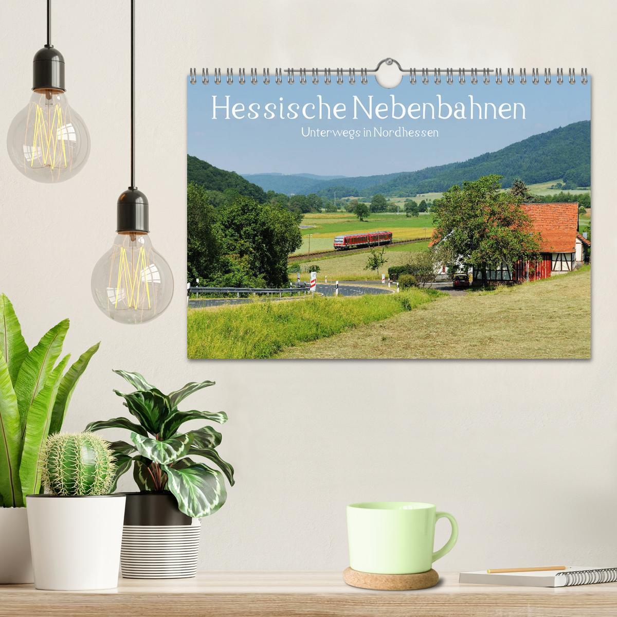 Bild: 9783435196395 | Hessische Nebenbahnen - Unterwegs in Nordhessen (Wandkalender 2025...