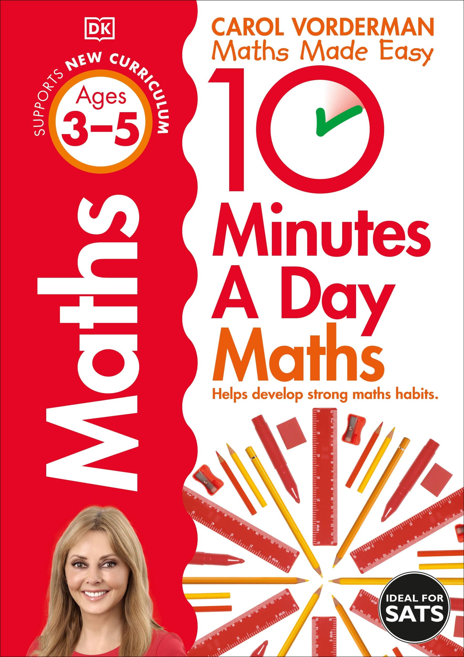 Cover: 9780241466841 | 10 Minutes A Day Maths, Ages 3-5 (Preschool) | Carol Vorderman | Buch