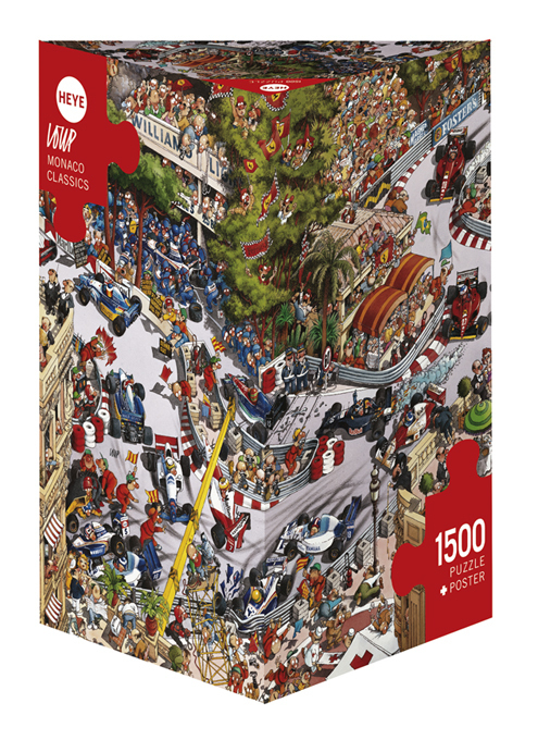 Cover: 4001689299231 | Monaco Classics (Puzzle) | Jean-Jacques Loup | Spiel | In Dreiecksbox