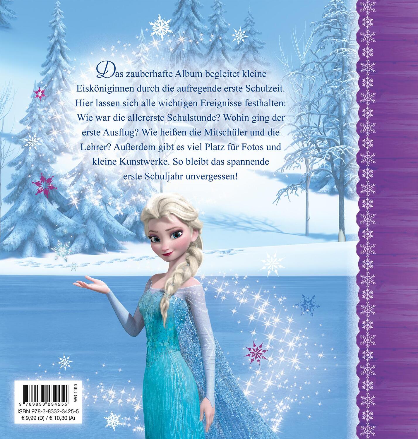 Rückseite: 9783833234255 | Disney Die Eiskönigin: Mein erstes Jahr in der Schule | Buch | 52 S.