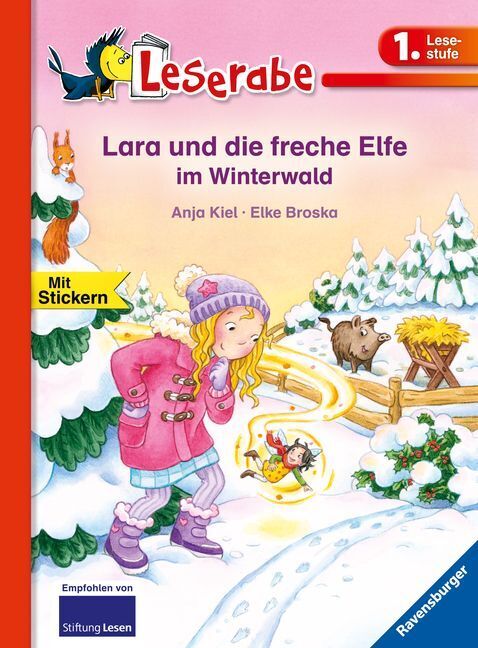 Cover: 9783473361434 | Lara und die freche Elfe im Winterwald - Leserabe 1. Klasse -...