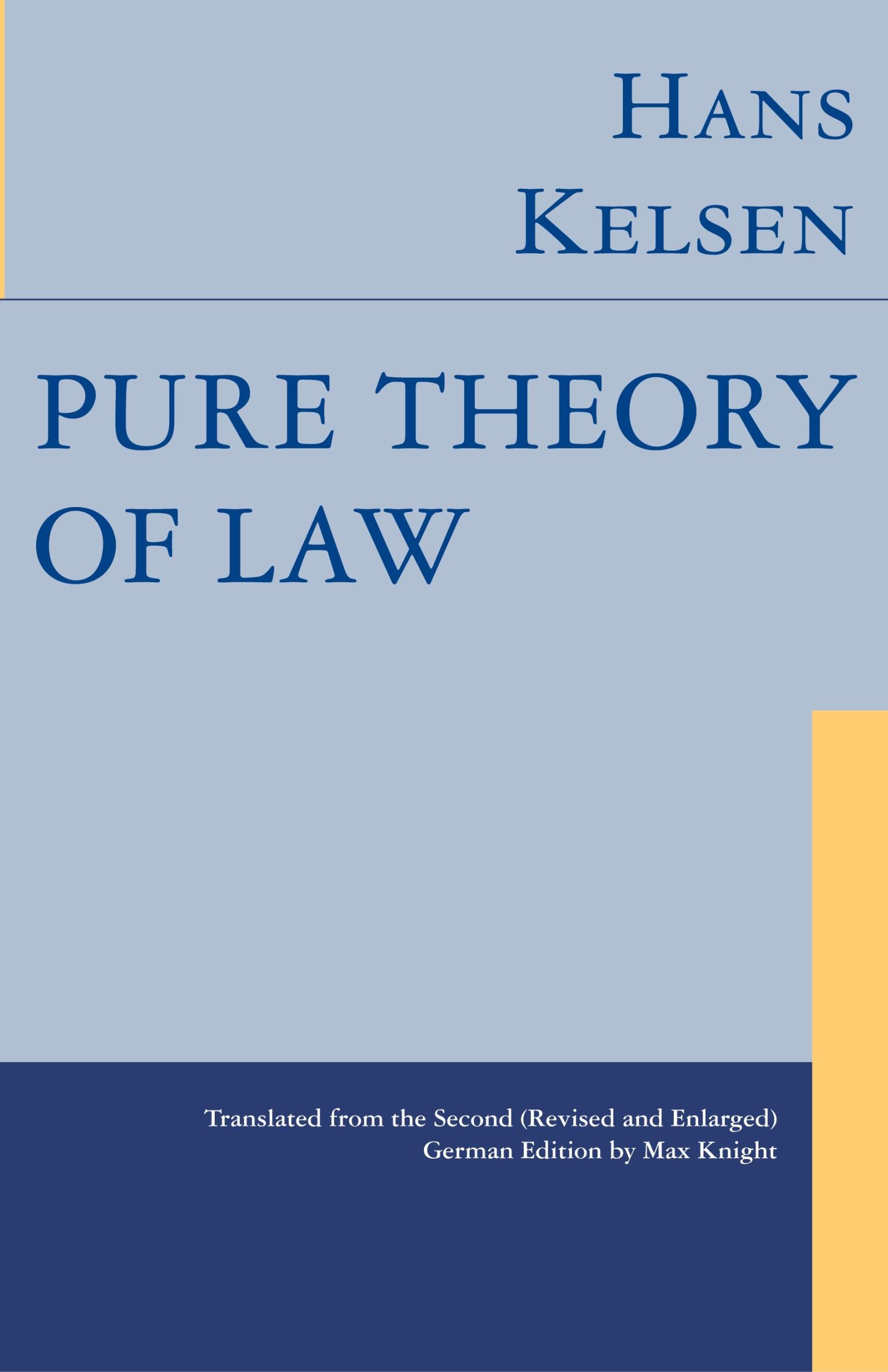 Cover: 9781584772064 | Pure Theory of Law | Hans Kelsen | Buch | Englisch | 2009