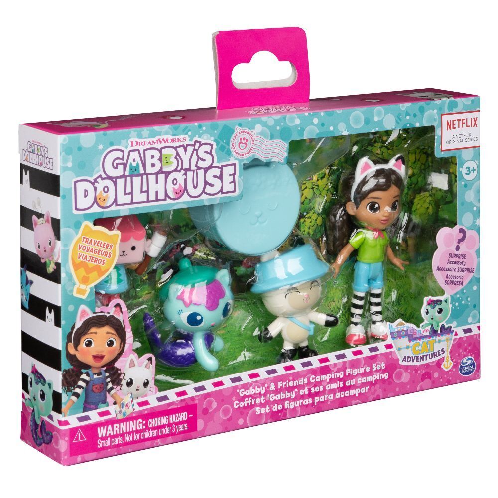 Bild: 778988469262 | Gabby's Dollhouse Friends Figure Pack Camping | Stück | In Karton