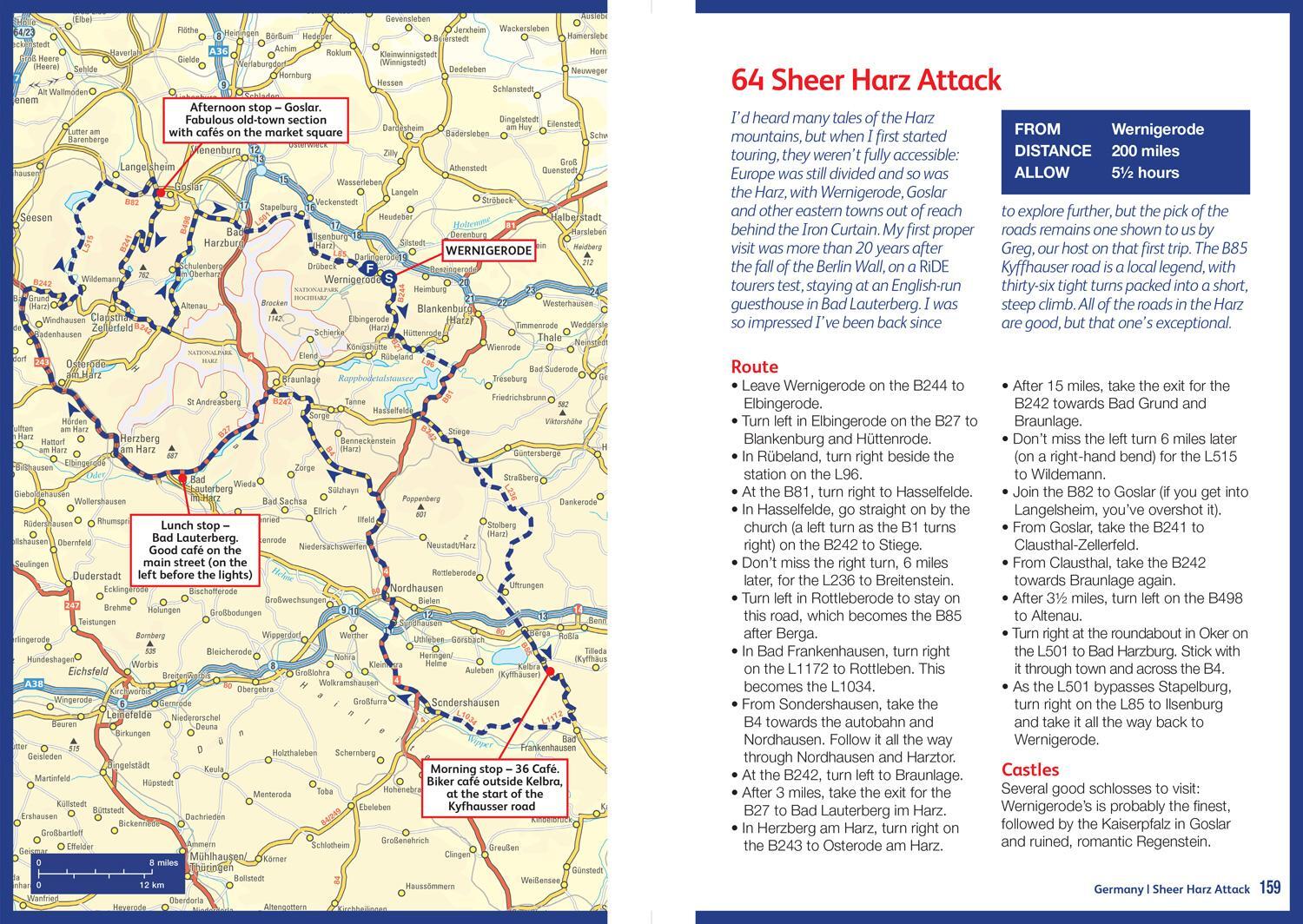 Bild: 9780008547837 | A -Z Europe for Bikers | 100 Scenic Routes Around Europe | Taschenbuch