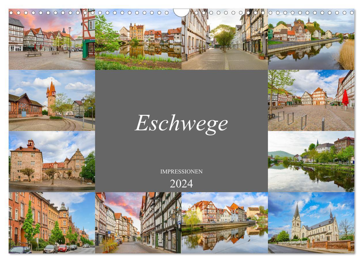 Cover: 9783675664166 | Eschwege Impressionen (Wandkalender 2024 DIN A3 quer), CALVENDO...