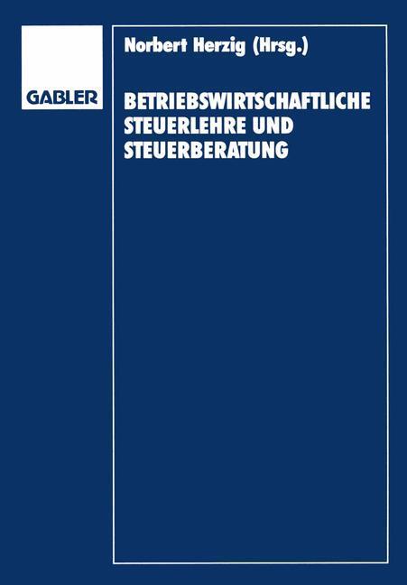Cover: 9783409158039 | Betriebswirtschaftliche Steuerlehre und Steuerberatung | Taschenbuch