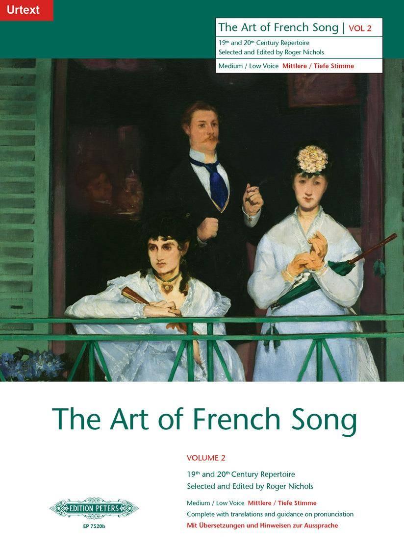 Cover: 9790577081632 | The Art of French Song (Medium/Low Voice) | Alfred Music | Taschenbuch