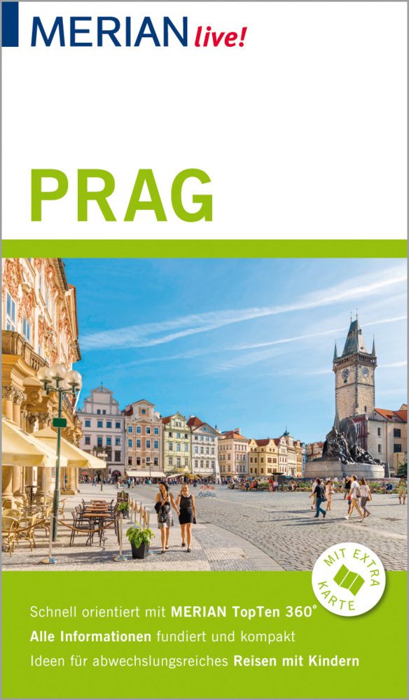 Cover: 9783834228956 | MERIAN live! Reiseführer Prag | Mit Extra-Karte zum Herausnehmen