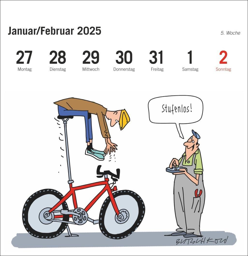 Bild: 9783756408061 | Peter Butschkow: Fahrrad unser Premium-Postkartenkalender 2025 | 54 S.