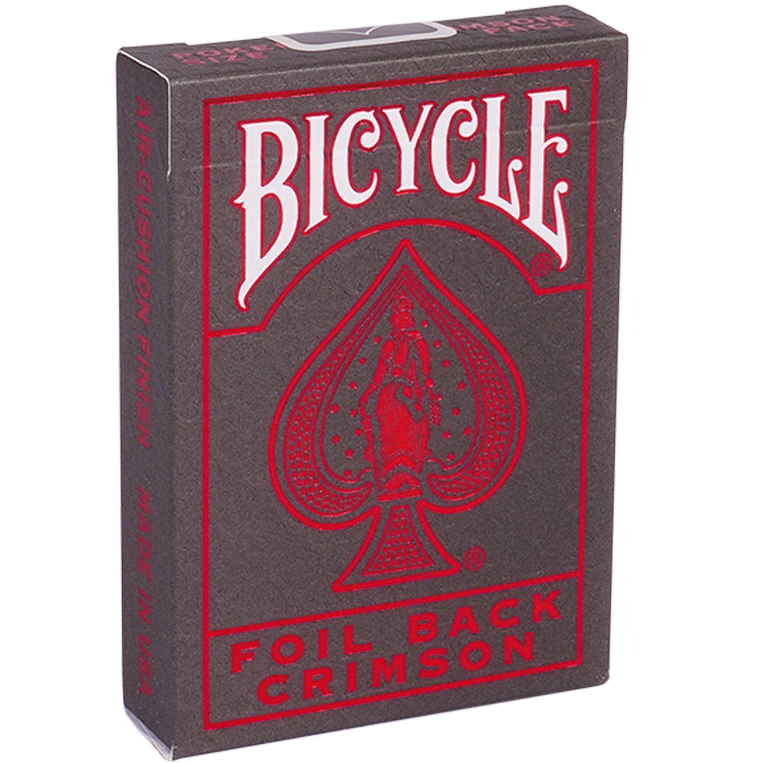 Cover: 73854024409 | Bicycle Mettaluxe Red | United States Playing Card Company | Spiel