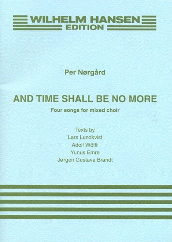 Cover: 9788759807316 | And Time Shall Be No More | Klavierauszug | 2002 | EAN 9788759807316
