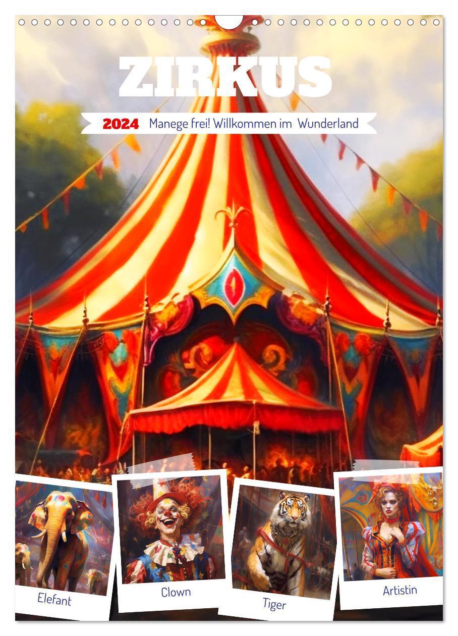 Cover: 9783383651816 | Zirkus. Manege frei! Willkommen im nostalgischen Wunderland...