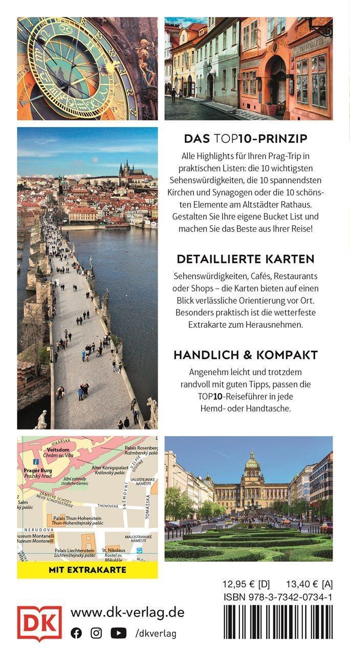 Rückseite: 9783734207341 | TOP10 Reiseführer Prag | Taschenbuch | Top 10-Reiseführer | 160 S.