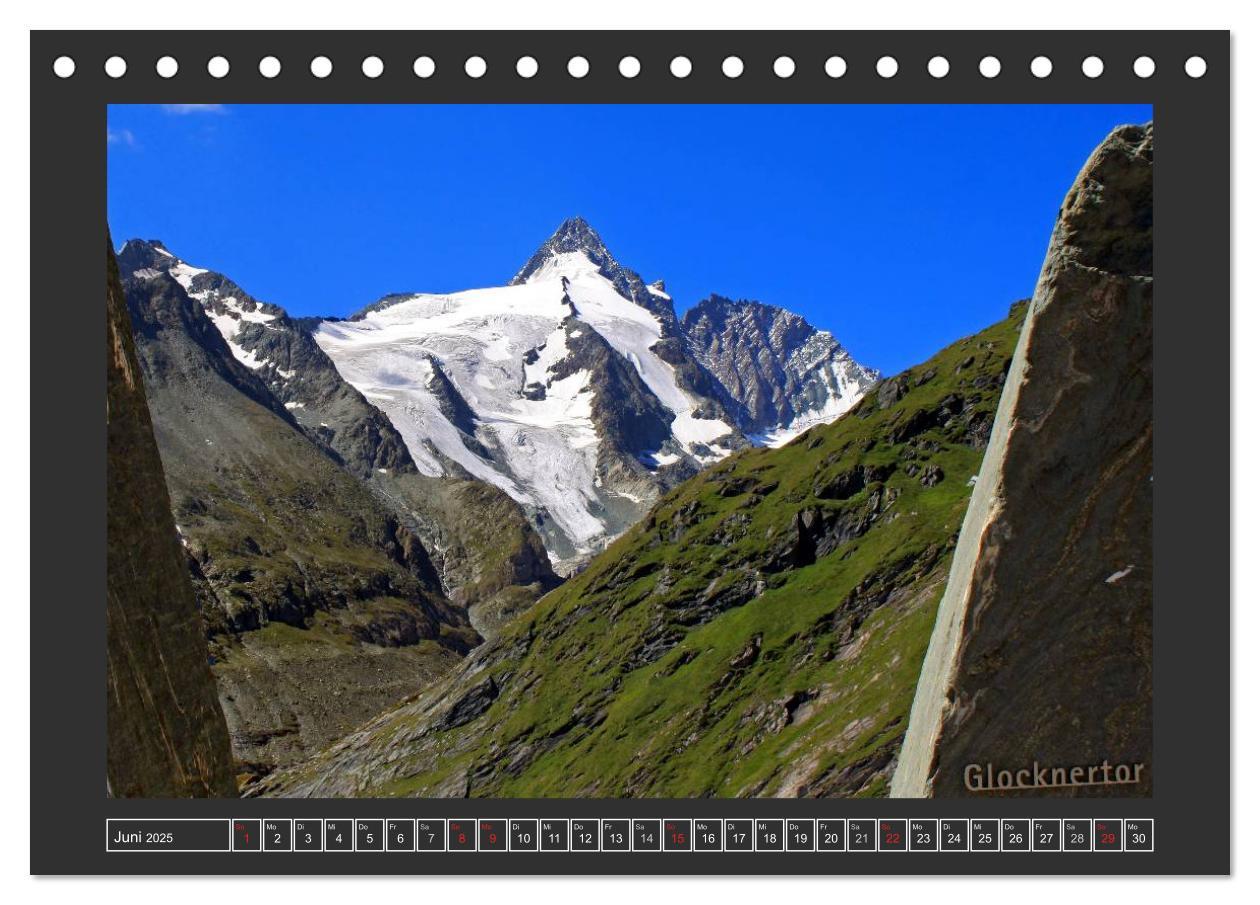 Bild: 9783435491780 | Der Großglockner 3798m (Tischkalender 2025 DIN A5 quer), CALVENDO...