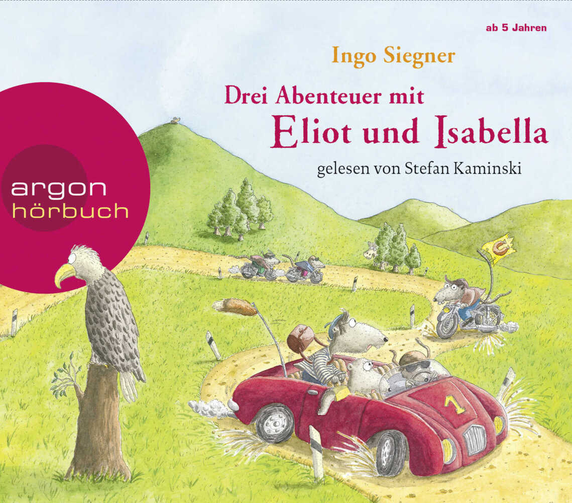 Cover: 9783839841075 | Drei Abenteuer mit Eliot und Isabella, 3 Audio-CDs | Ingo Siegner | CD