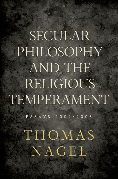 Cover: 9780195394115 | Secular Philosophy &amp; Relig Tempreament C | Thomas Nagel | Buch | 2009