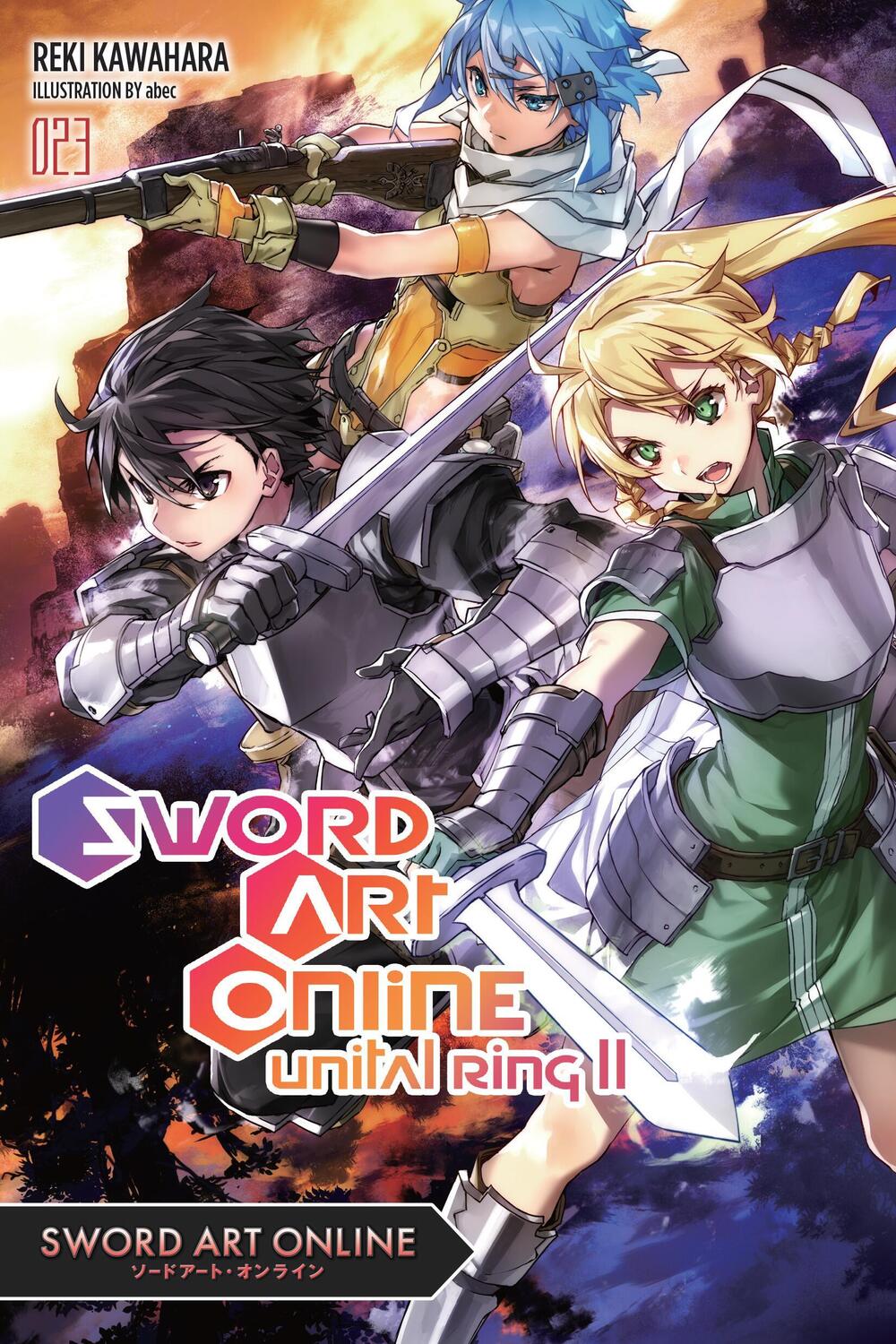 Cover: 9781975321765 | Sword Art Online 23: Unital Ring II (light novel) | Reki Kawahara