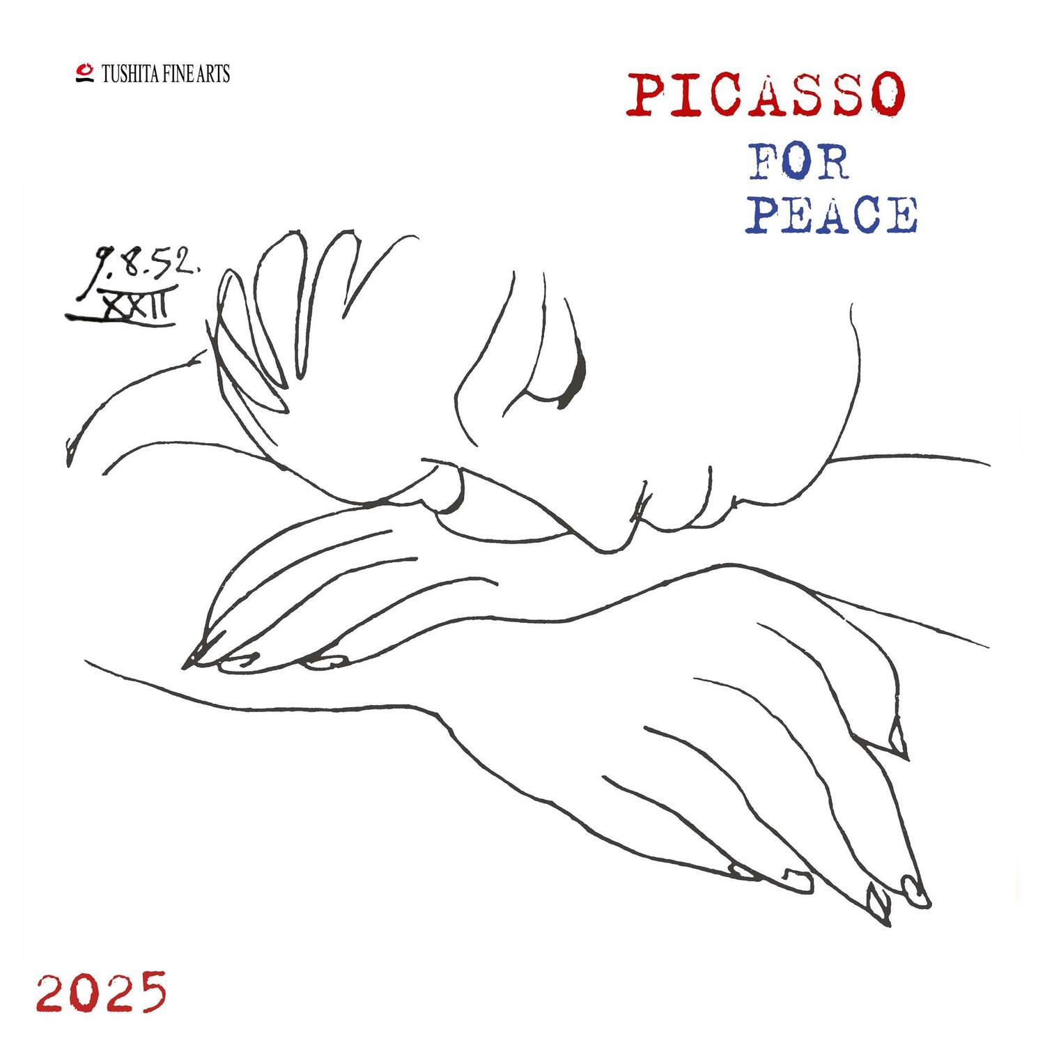 Cover: 9783959294133 | Pablo Picasso - For Peace 2025 | Kalender 2025 | Kalender | 28 S.