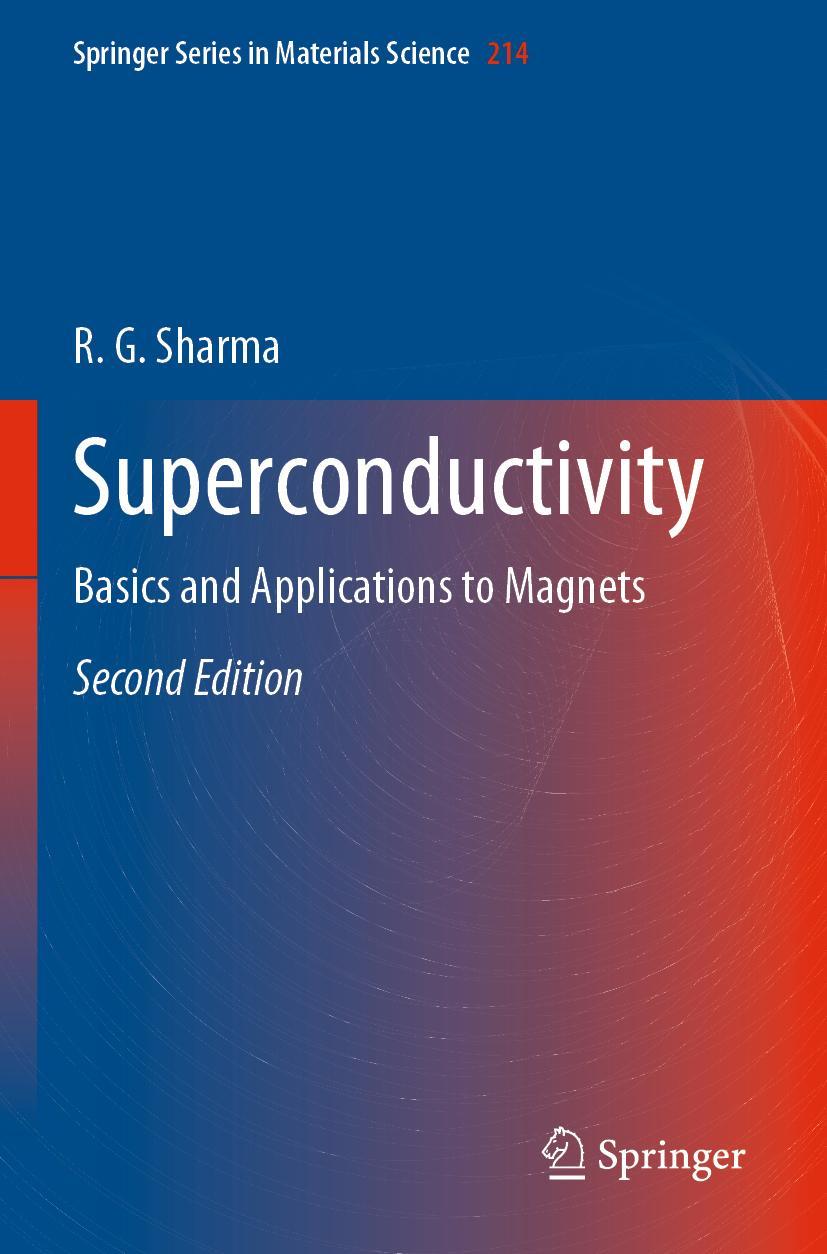 Cover: 9783030756741 | Superconductivity | Basics and Applications to Magnets | R. G. Sharma