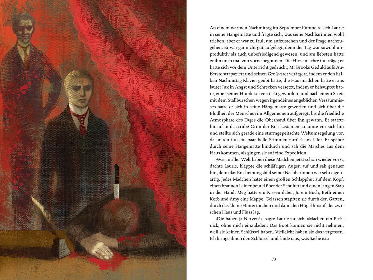 Bild: 9783150114445 | Das Bildnis des Dorian Gray | Illustriert von Anna und Elena Balbusso