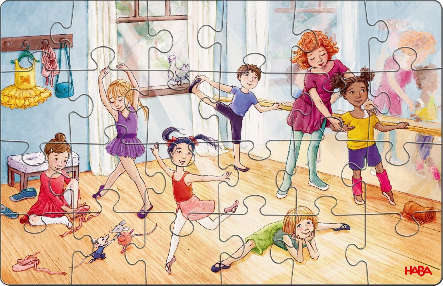 Bild: 4010168262512 | Puzzles Ballerina | Papp-Deckel und Papp-Boden | 1306803001 | Deutsch