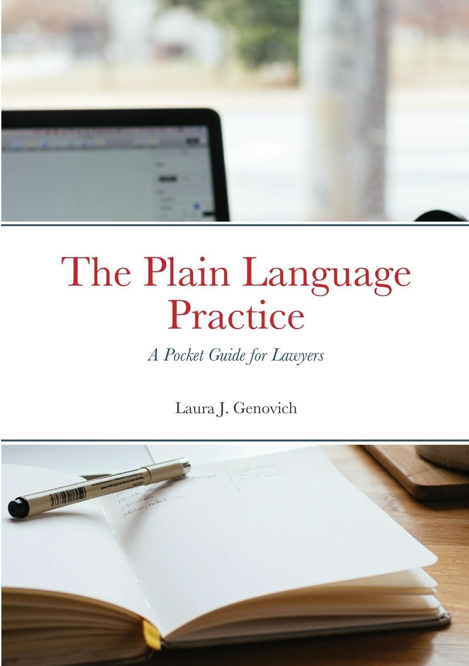 Cover: 9781387378081 | The Plain Language Practice | A Pocket Guide for Lawyers | Genovich