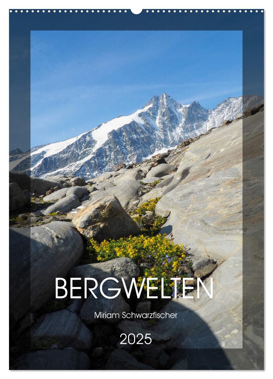 Cover: 9783435965564 | Bergwelten Wandkalender (Wandkalender 2025 DIN A2 hoch), CALVENDO...