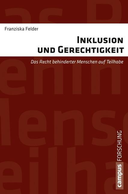 Cover: 9783593395913 | Inklusion und Gerechtigkeit | Franziska Felder | Taschenbuch | 319 S.
