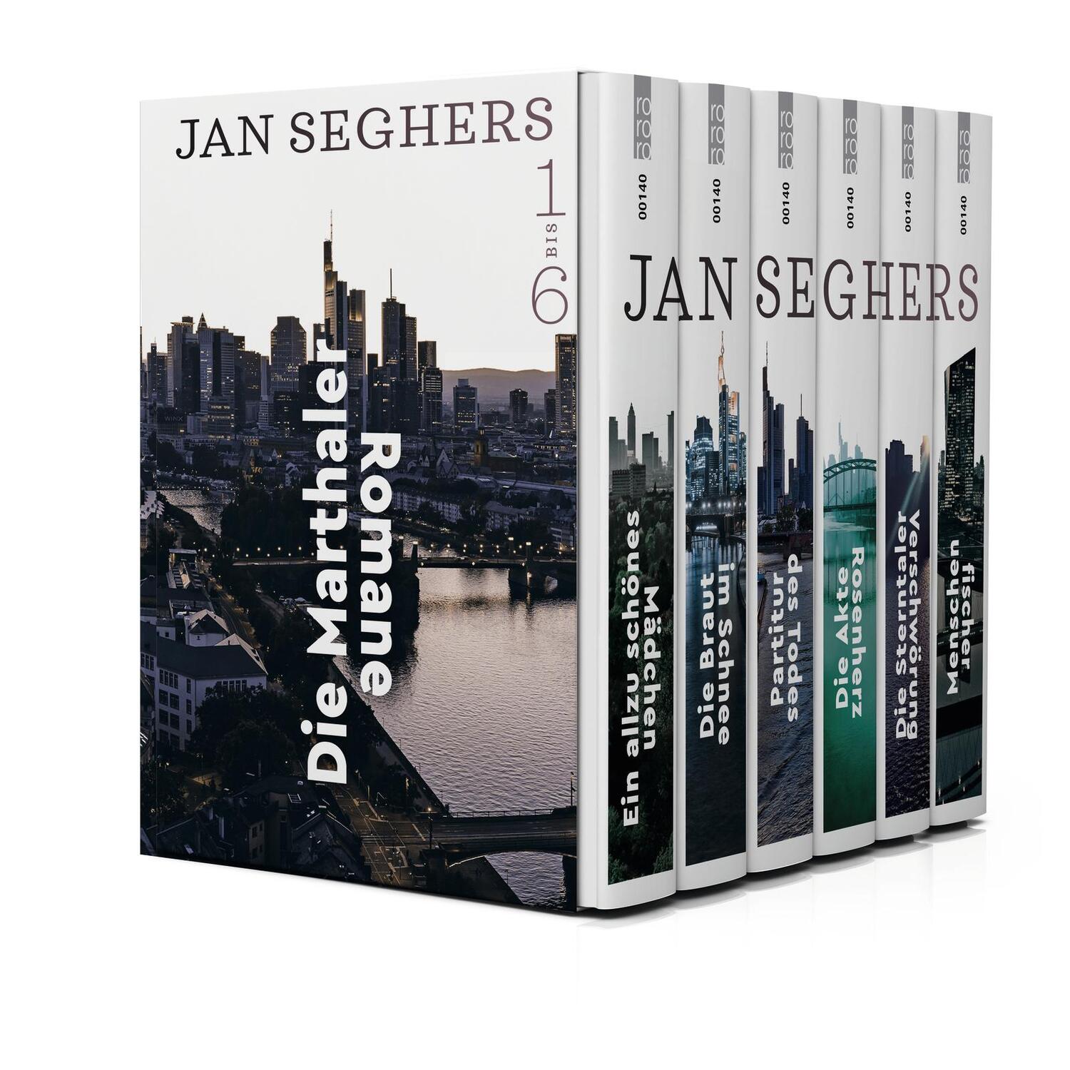 Cover: 9783499001406 | Die Marthaler-Romane | Jan Seghers | Taschenbuch | 6 Bände im Schuber