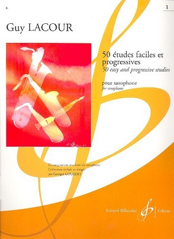 Cover: 9790043015499 | 50 Etudes Faciles & Progressives - Volume 1 | pour saxophone