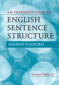 Cover: 9781108813303 | An Introduction to English Sentence Structure | Andrew Radford | Buch