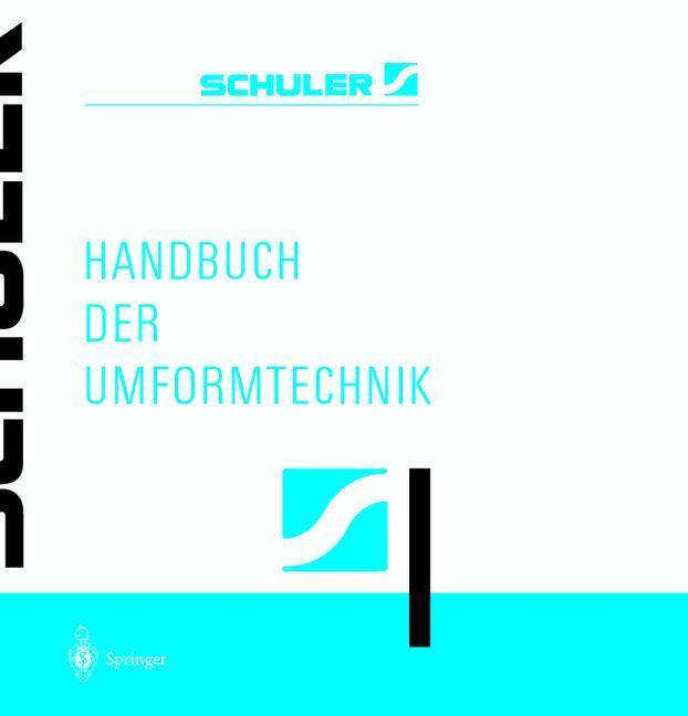 Cover: 9783662077047 | Handbuch der Umformtechnik | Schuler Gmbh | Taschenbuch | Paperback