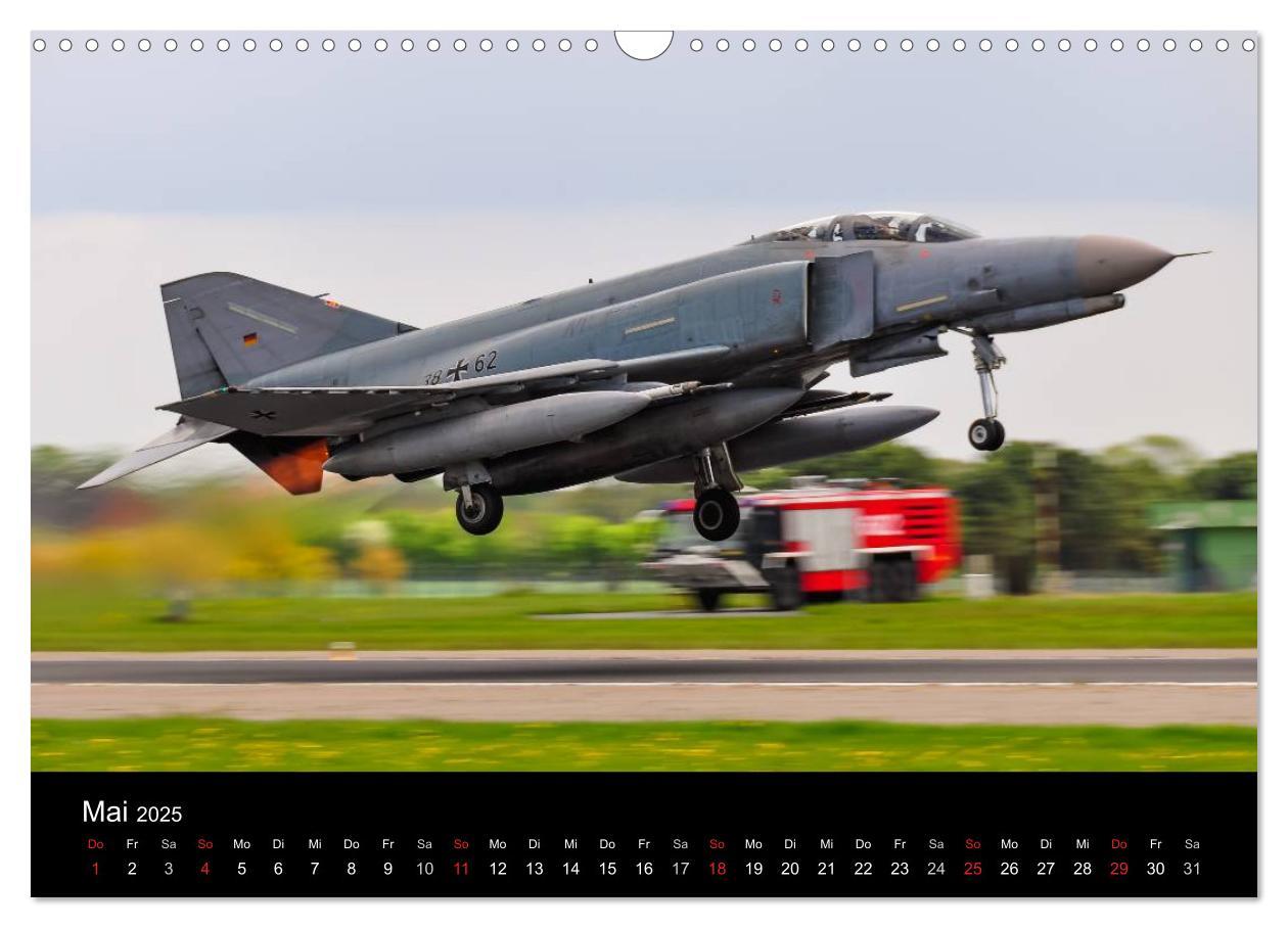 Bild: 9783435714179 | Phantoms bei der Luftwaffe (Wandkalender 2025 DIN A3 quer),...