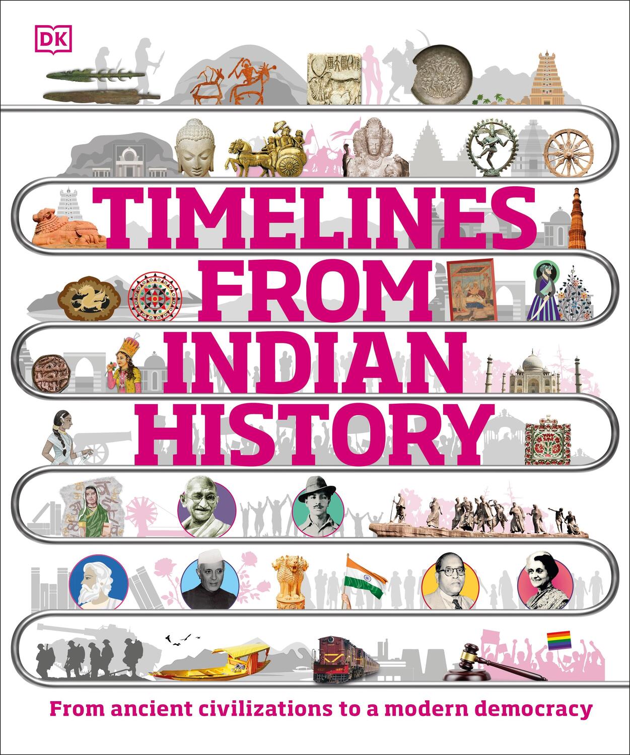 Cover: 9780241531334 | Timelines from Indian History | DK | Buch | Englisch | 2021