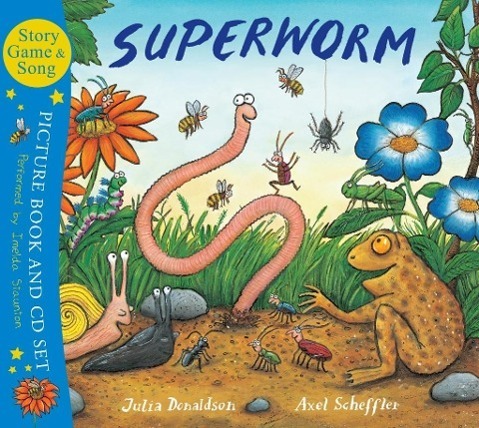 Cover: 9781407139333 | Superworm. Book + CD | Julia Donaldson | Taschenbuch | Englisch | 2014