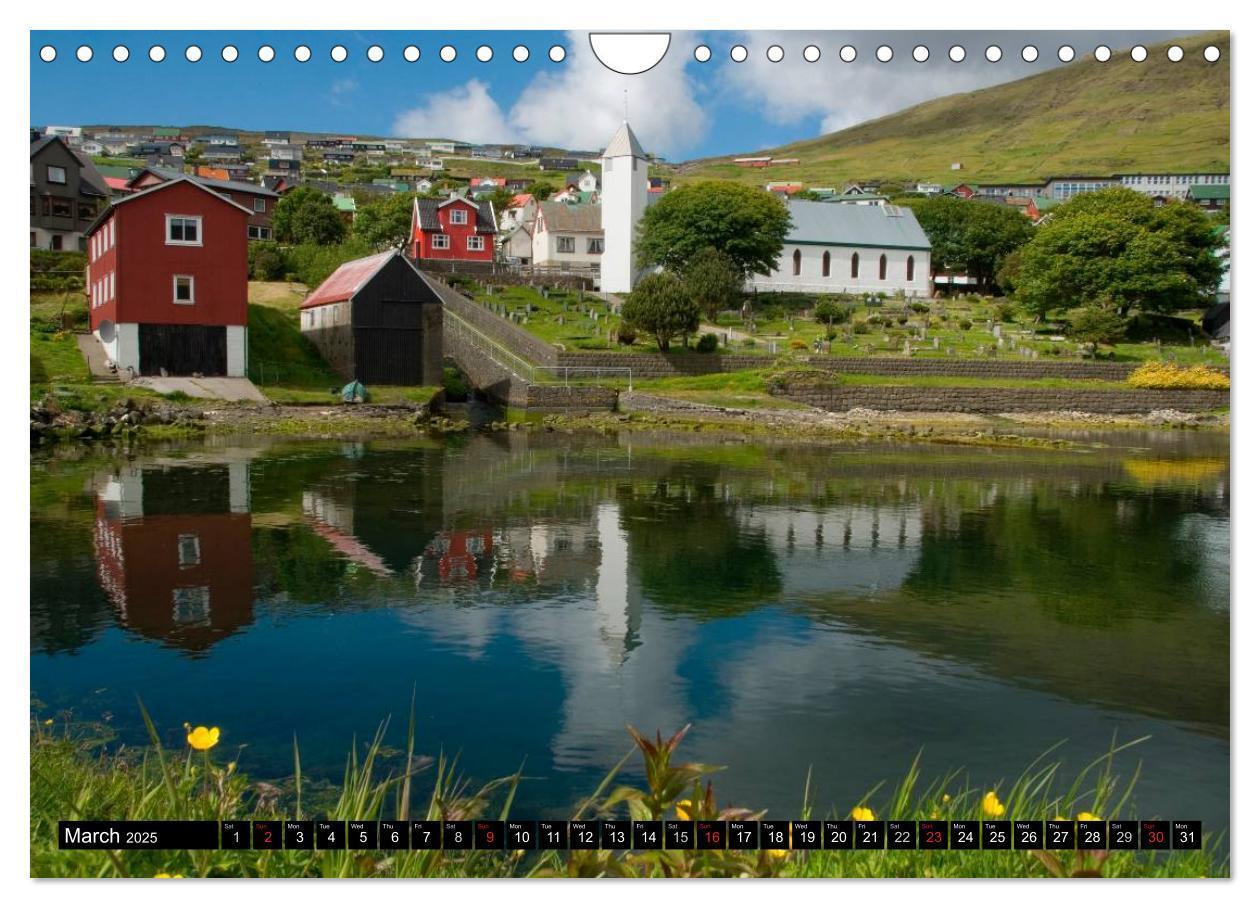 Bild: 9781325994847 | Faroe Islands / UK-Version (Wall Calendar 2025 DIN A4 landscape),...