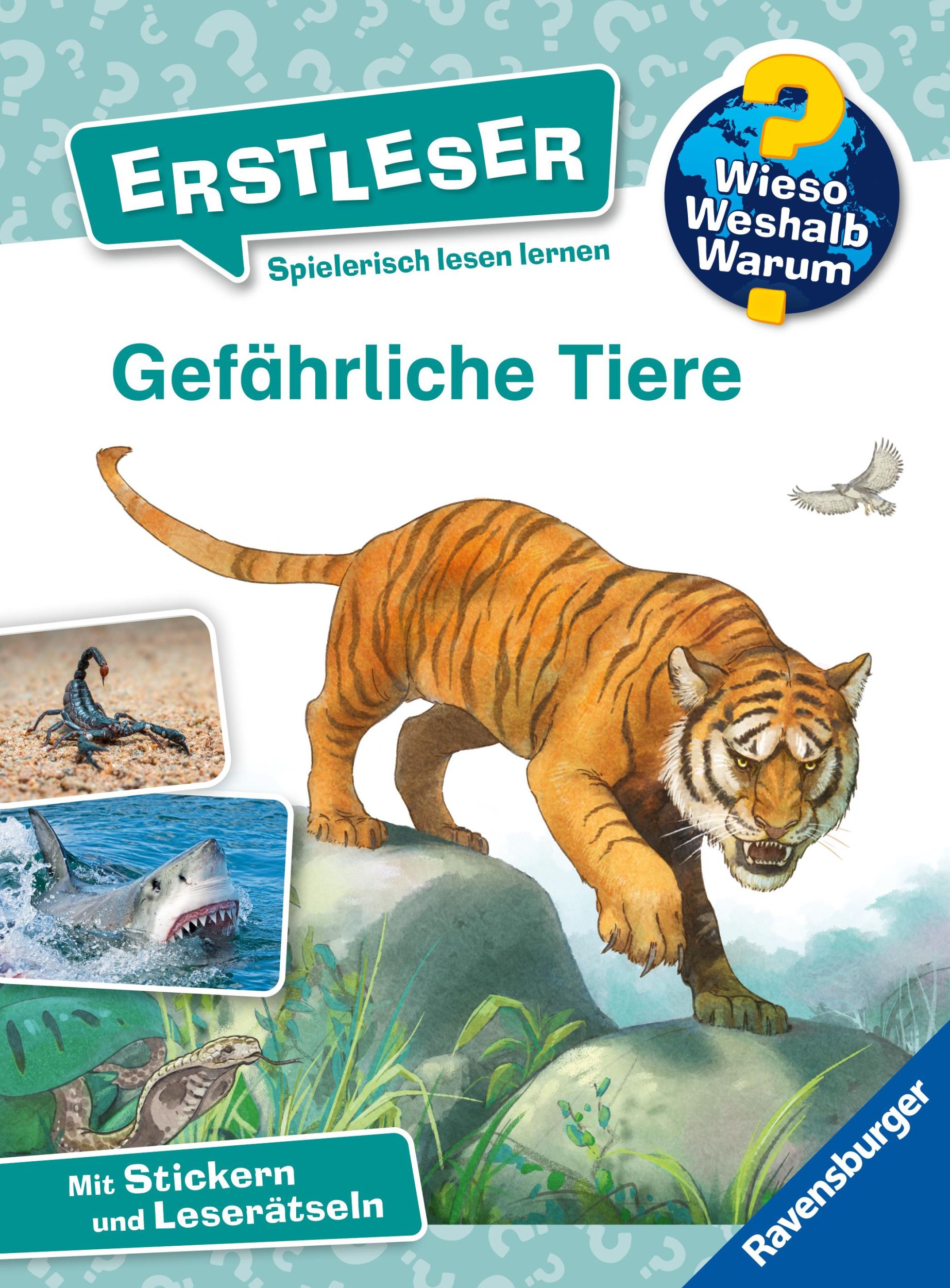 Cover: 9783473600717 | Wieso? Weshalb? Warum? Erstleser, Band 16: Gefährliche Tiere | Müller